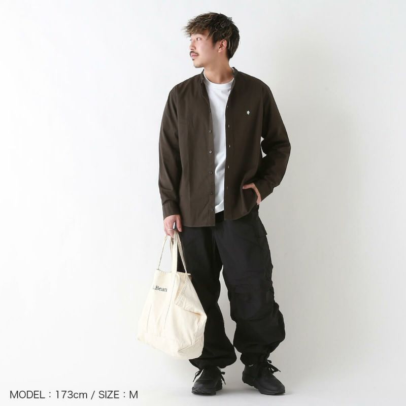 Gymphlex ジムフレックス バンドカラーシャツL/S メンズ｜SUNDAY