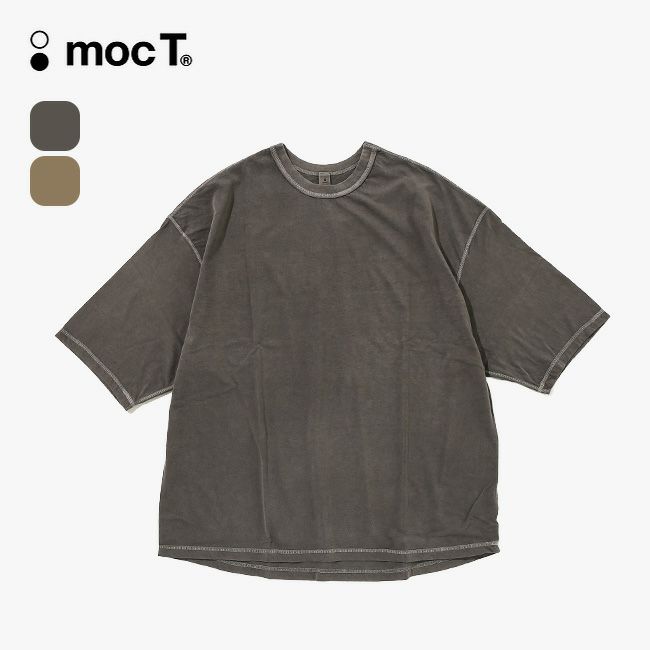 mocT モクティ オーバーダイクルーネックS/SビッグTEE