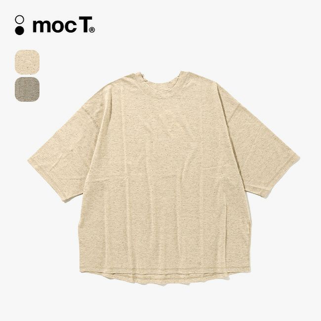 mocT モクティ ヘンプクルーネックS/SビッグTEE