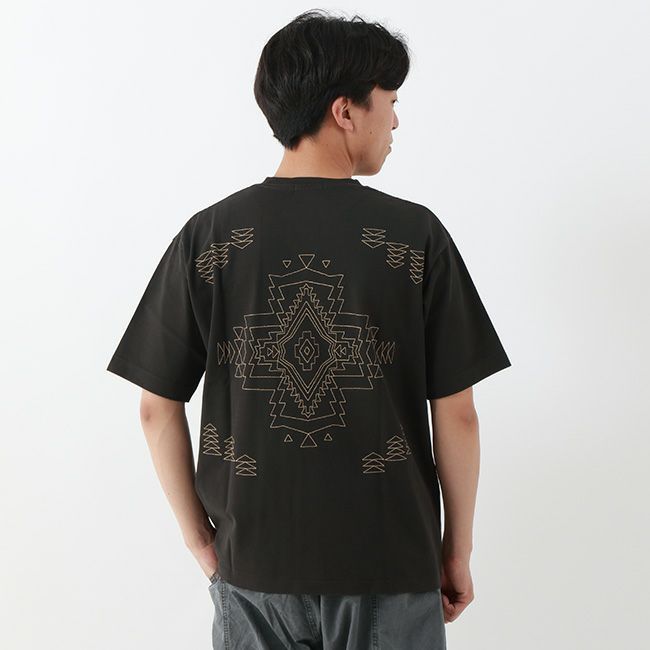 PENDLETON ペンドルトン バックEMB S/S Tee ユニセックス｜Outdoor Style サンデーマウンテン