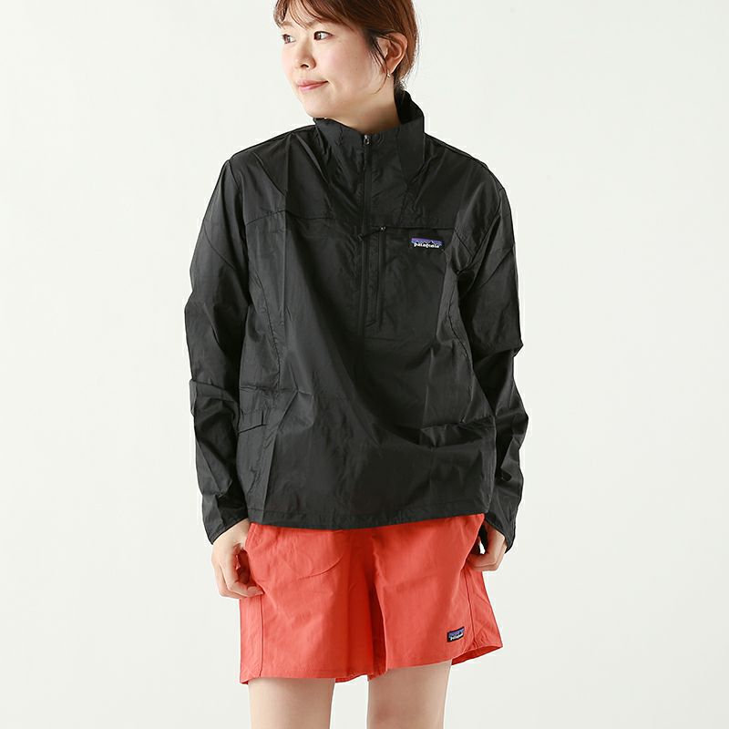 patagonia パタゴニア フーディニスタッシュ1/2ジップP/O【ウィメンズ 