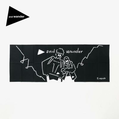 長場雄　手拭い　鳥獣戯画A Yu Nagaba×and wander 長場雄×アンドワンダー 手ぬぐい｜SUNDAY