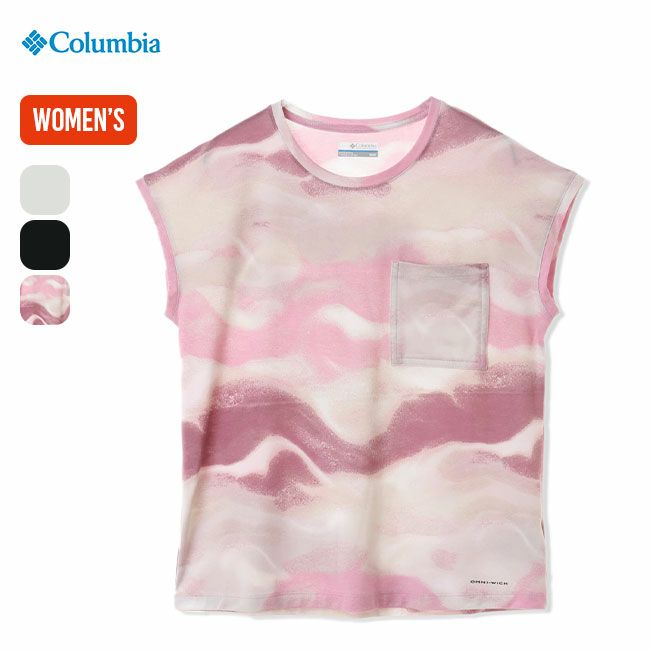 Columbia コロンビア バウンドレストレックショートスリーブTシャツ【ウィメンズ】
