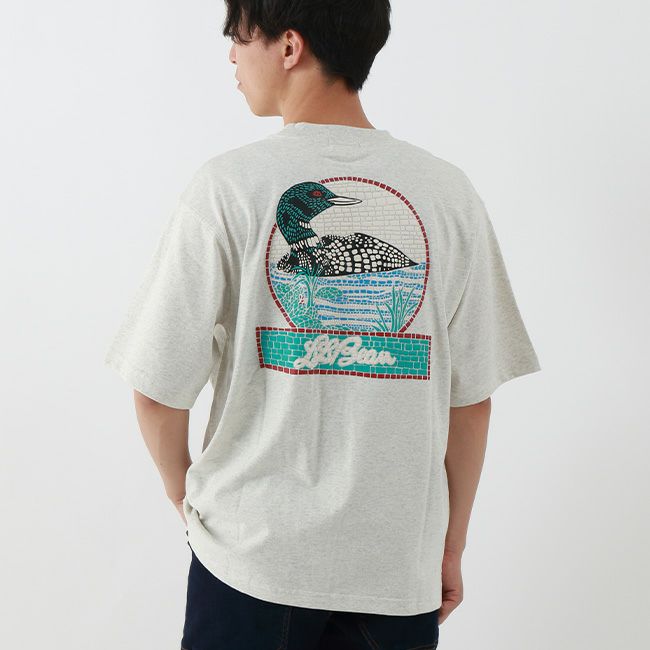 L.L.Bean JAPAN EDITION エルエルビーンジャパンエディション モリルショートスリーブアニマルグラフィックTee メンズ