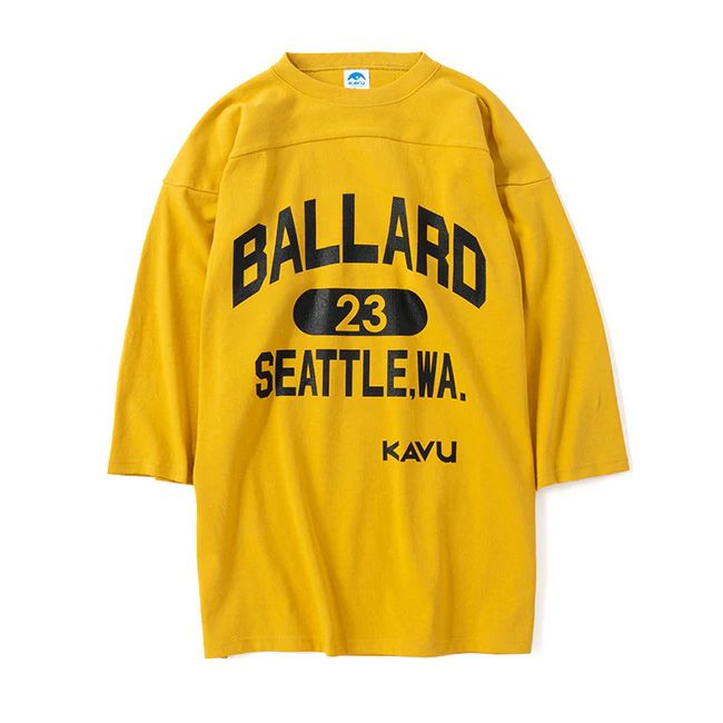 KAVU カブー フットボールTee(23)