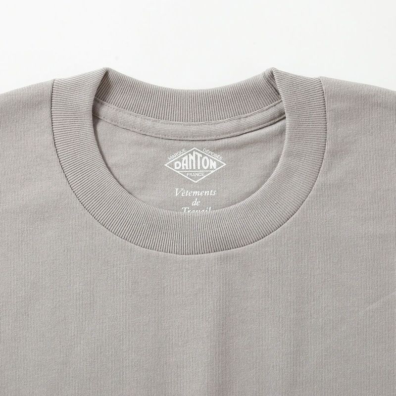 【新品タグ付き】DANTON オリーブ Tシャツ ポケット付き 足*8様 DANTON ポケットTシャツ オリーブグリーン サイズ40 送料