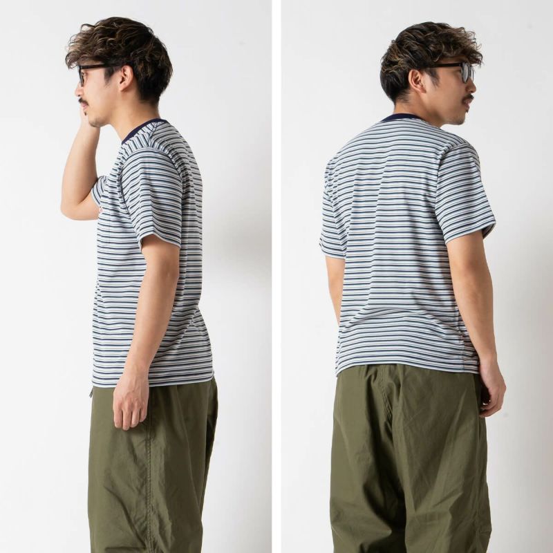 DANTON ダントン ポケットTシャツ[ボーダー] メンズ｜SUNDAY