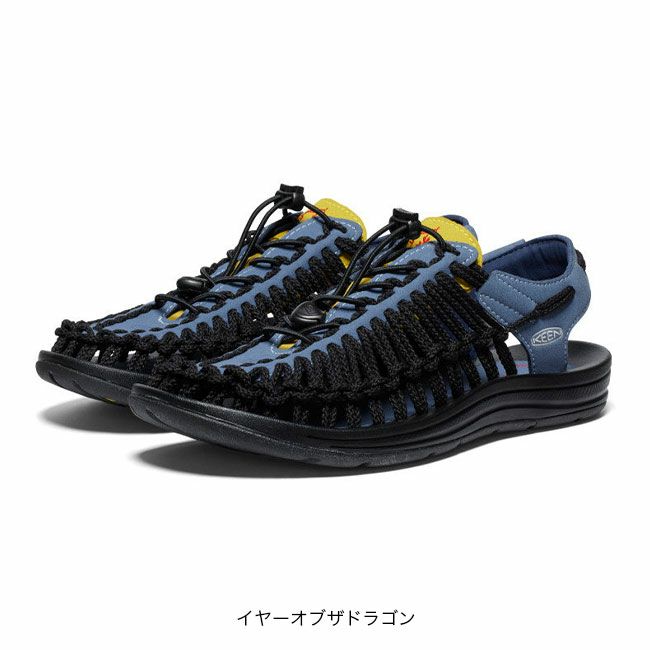 専用商品☆美品：キーン ユニーク ブラックツートンホワイト 27cm 人気色】KEEN UNEEK キーン ユニーク ブラック ホワイト27.5cm