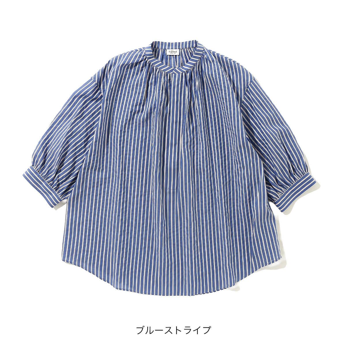 LE GLAZIK ルグラジック ギャザーネックブラウス｜サンデーマウンテン