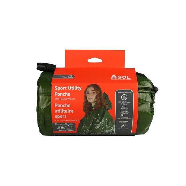 SOL エスオーエル スポーツユーティリティーポンチョ