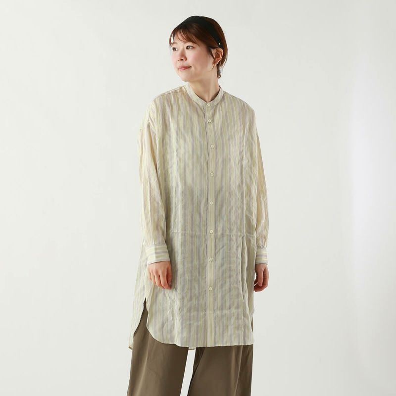 LE GLAZIK ルグラジック ギャザーシャツ