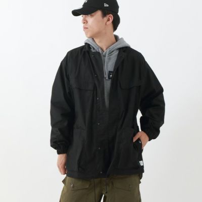 SASSAFRAS Digs Crew Coat British Twill | kado〔カド オノミチ〕