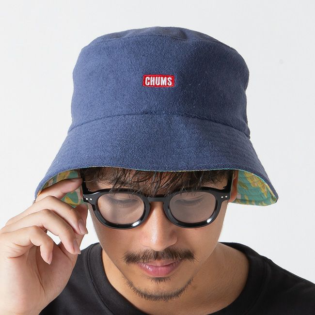 CHUMS チャムス リバーシブルパイルバケットハット