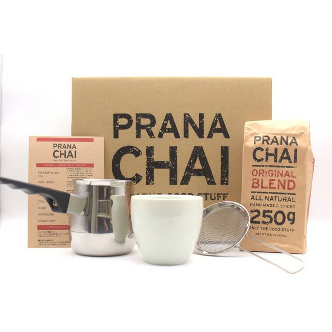 PRANA CHAI プラナチャイ おうちチャイスターターボックス(ホワイト)｜Outdoor Style サンデーマウンテン