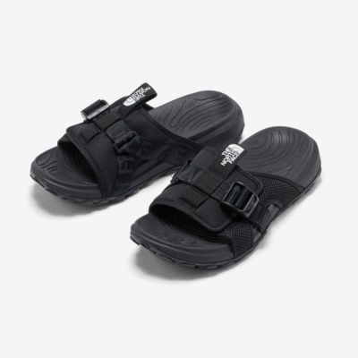 新品 ノースフェイス エクスプローラーキャンプスライド カーキストーン THE NORTH FACE】Explore Camp Slide エクスプローラーキャンプ