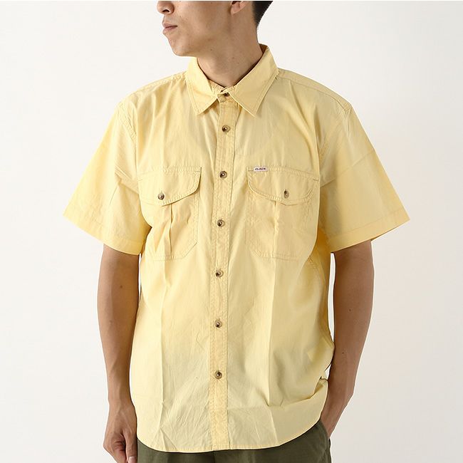 FILSON フィルソン ウォッシュドS/Sフェザークロスシャツ