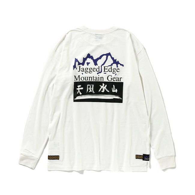 Jagged Edge Mountain Gear ジャギッドエッジ・マウンテンギア 天風水山プリントL/S TEE