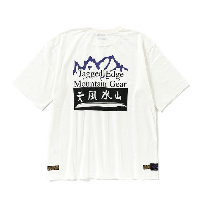 Jagged Edge Mountain Gear ジャギッドエッジ・マウンテンギア 天風水山プリントS/S TEE