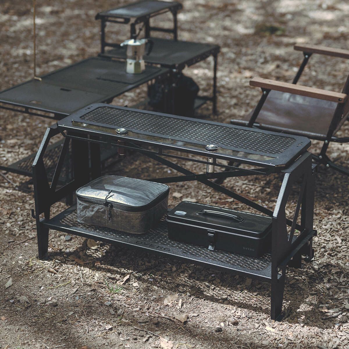 DVERG×NATURE TONES ドベルグ×ネイチャートーンズ フォールディングワイドラック