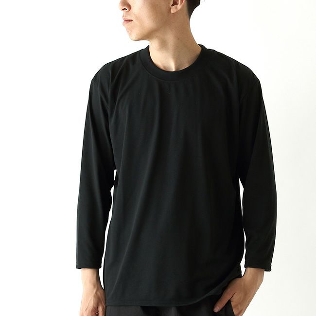 BRING ブリング ドライコットニー9分袖Tシャツ