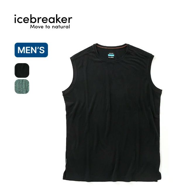 Icebreaker アイスブレーカー メリノ125クールライトスフィア3タンク メンズ