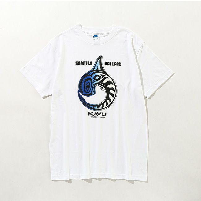 KAVU カブー グラデーションオルカTee