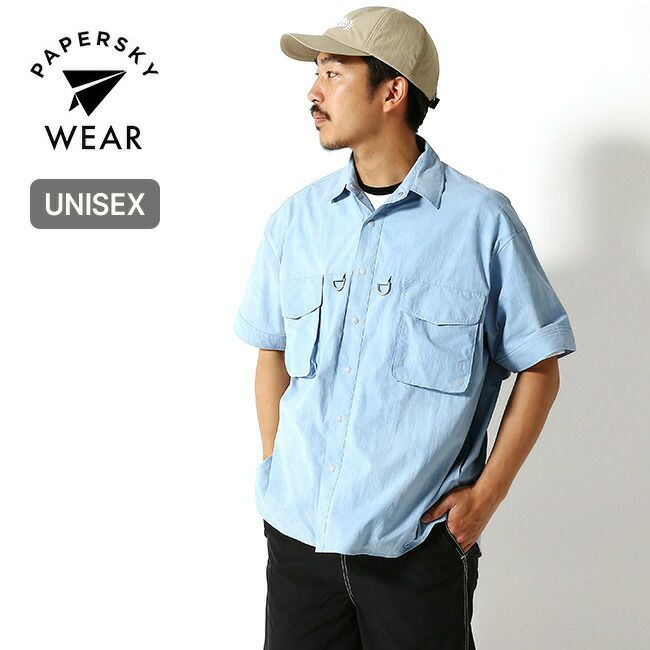 PAPERSKY WEAR ペーパースカイウェア アクティブスカイハーフシャツ