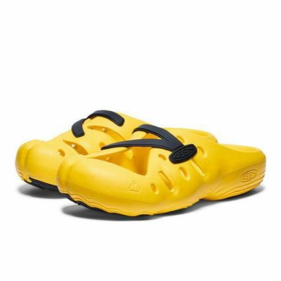 KEEN YOGEEZ ブラック/キーンイエロー US 7 KEEN YOGEEZ BLACK/KEEN YELLOW（キーン ヨギーズ-ブラック