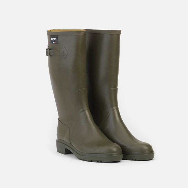 AIGLE　エーグル　ベニル　カーキ　41のサイズ　美品　値引き可 aigle-1015.jpg