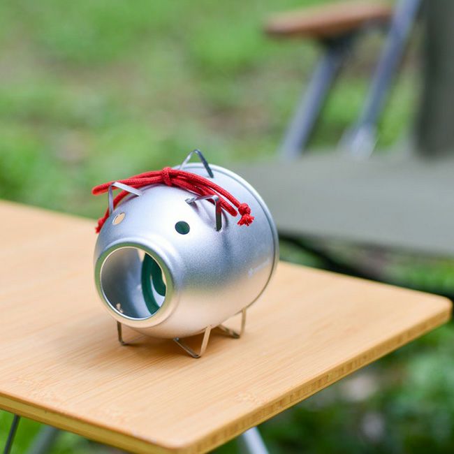 snow peak スノーピーク 2025雪峰祭 春 アルミ蚊取り豚ミニ ブラック  