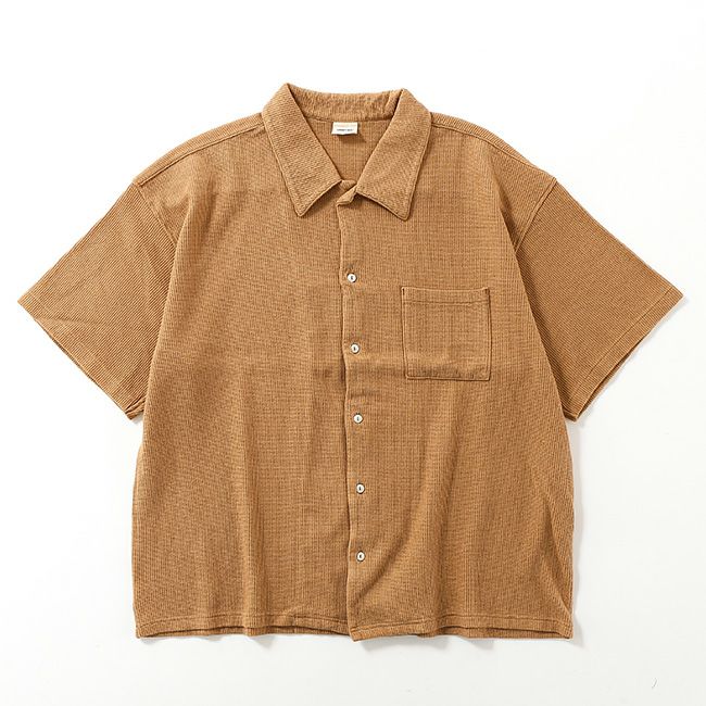UNDYED アンダイド ワッフルS/Sシャツ
