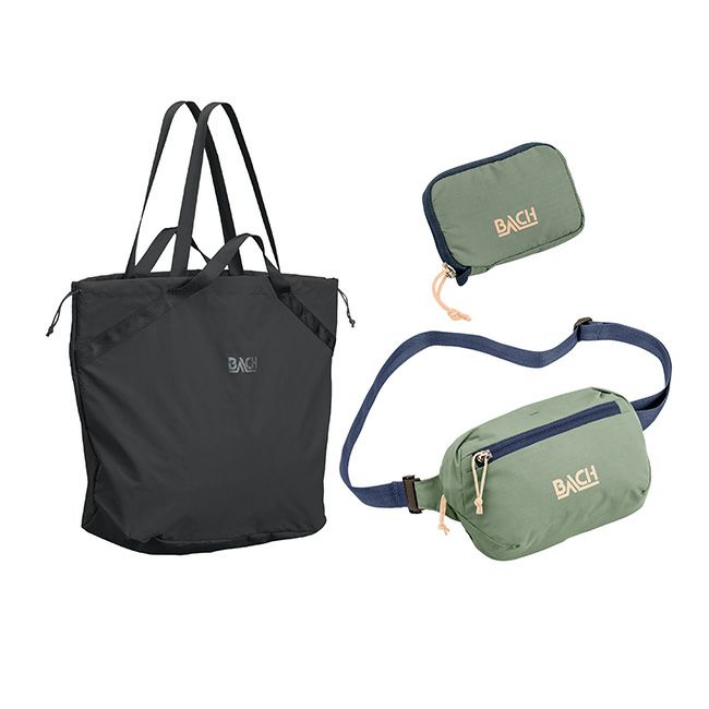 BACH バッハ イッツィビッツィ25Lトートバッグセットウォレットアンドポーチ3pcs