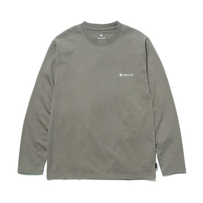 snow peak スノーピーク SPワンポイントロゴロングスリーブTシャツ