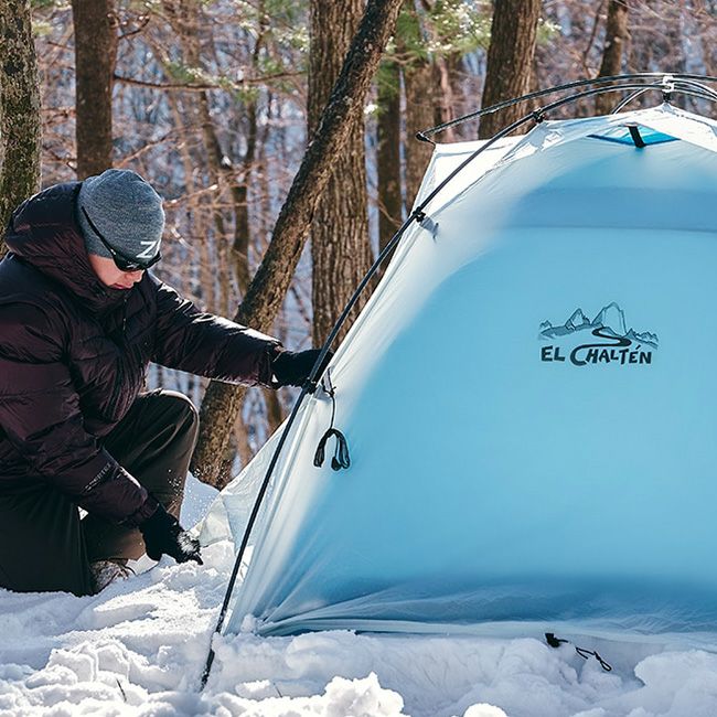 ゼログラム エルチャルテンプロ2P El Chalten Pro 2P/2020（CLEAR RED） 本体＋専用フットプリント