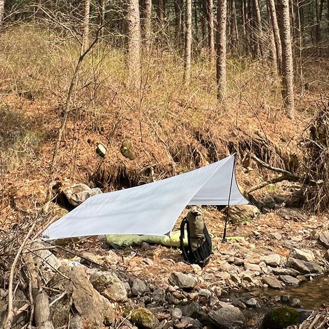 ZEROGRAM ゼログラム ミニマリストナノタープ｜Outdoor Style サンデーマウンテン