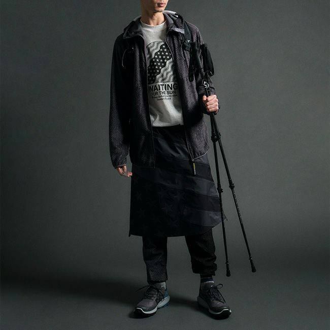 マウンテンリサーチ MOUNTAIN RESEARCH マウンテンリサーチ / Title Tee L/S black