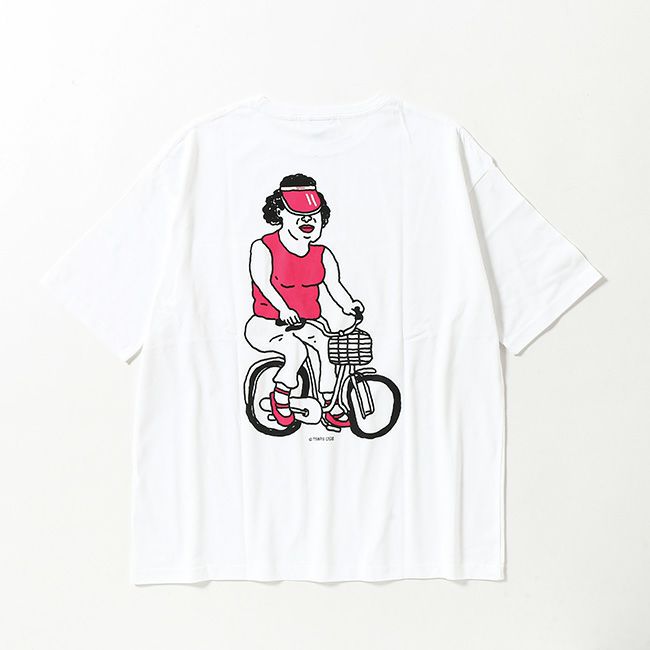 tempra cycle テンプラサイクル バイザーガール Tシャツ