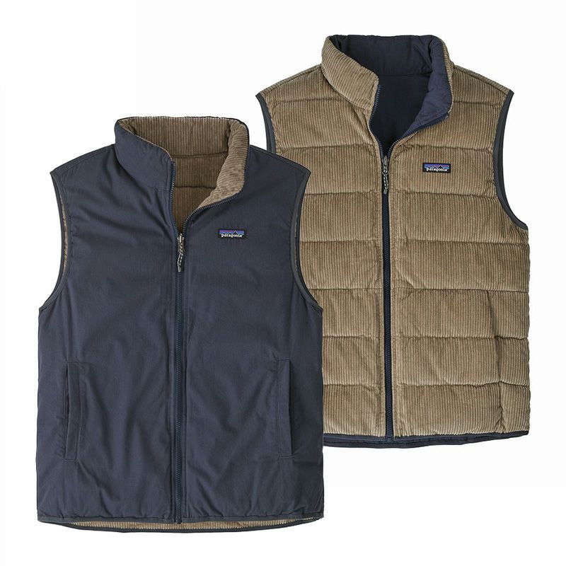 patagonia パタゴニア リバーシブルコットンダウンベスト｜SUNDAY 