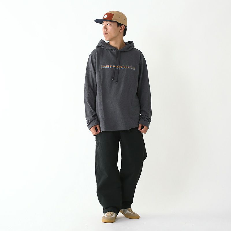 驚きの激安価格 patagonia パタゴニア LW'73テキストロゴワイルドライズフーディ トップス