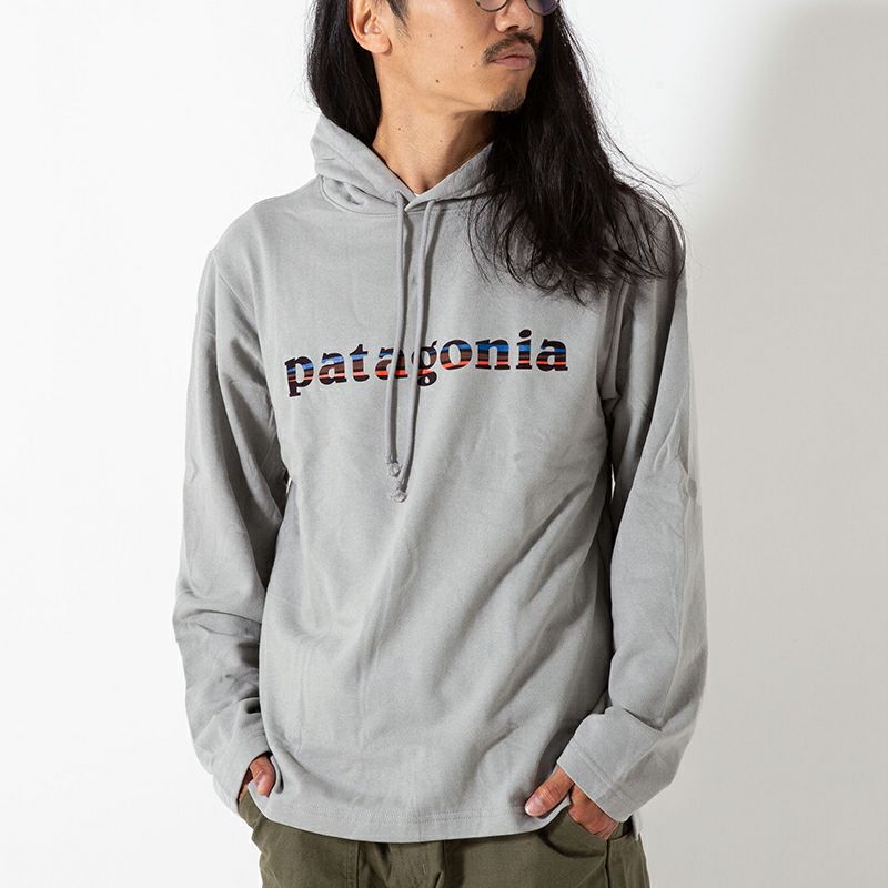 Patagonia ライトウェイト73 テキスト・ロゴ・ワイルドライズ・フーディ patagonia> メンズ・ライトウェイト・'73 テキスト・ロゴ