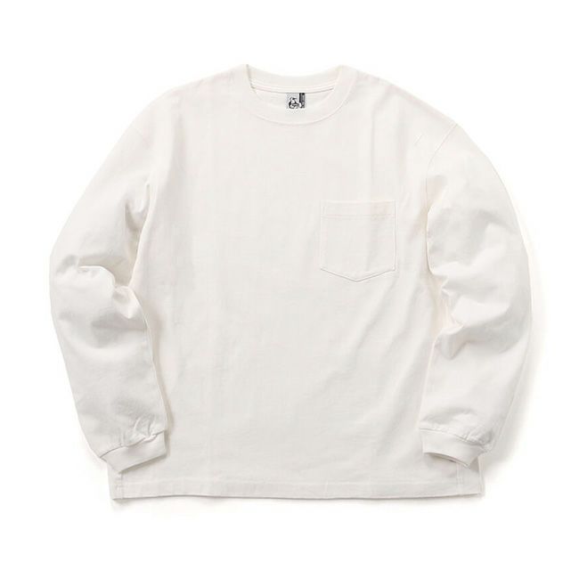CHUMS チャムス ヘビーウェイトポケットL/S Tシャツ