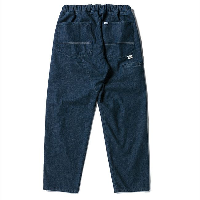 NON TOKYO プリントリブワイドパンツ マウンテン 山岳柄 ラフなのに