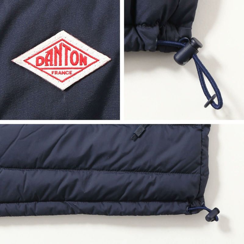 DANTON ダントン インナーダウンクルーネックジャケット