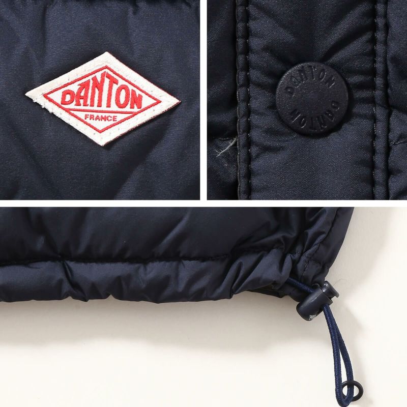 新品 タグ付き DANTON ダントン ￼ナイロン ダウン ベスト ブラック S 新品 タグ付き DANTON ダントン ￼ナイロン ダウン ベスト ブラック S