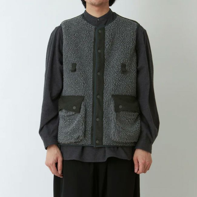 White Mountaineering ホワイトマウンテニアリング ボアベスト