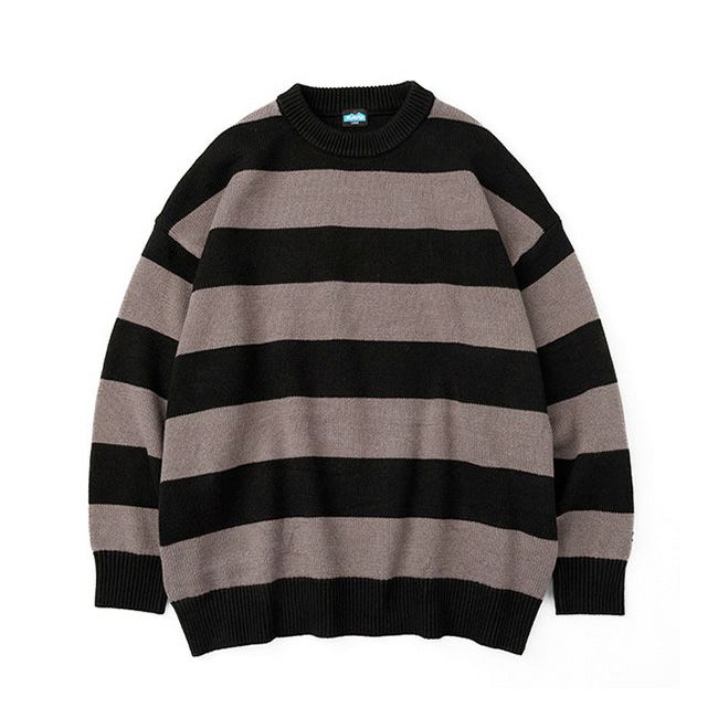 KAVU カブー ボーダーニット