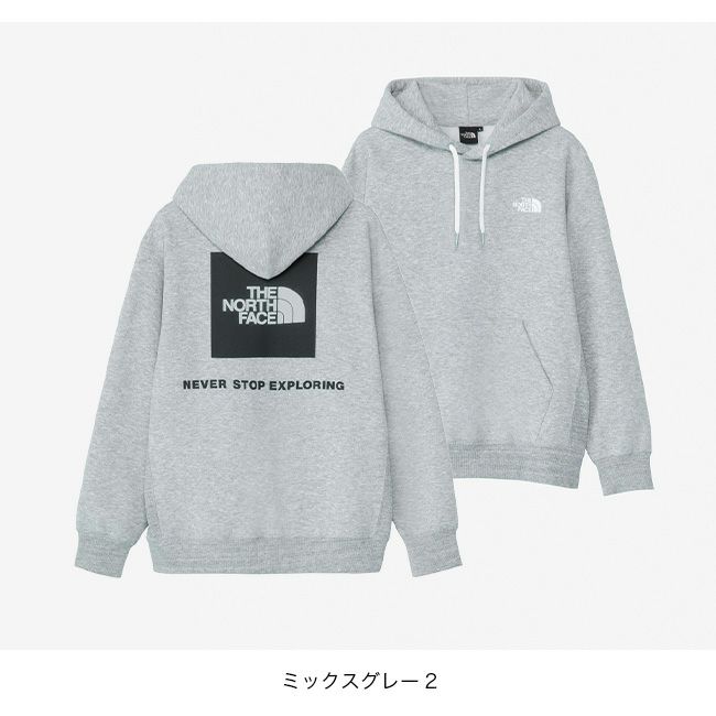 THE NORTH FACE ノースフェイス バックスクエアロゴフーディ