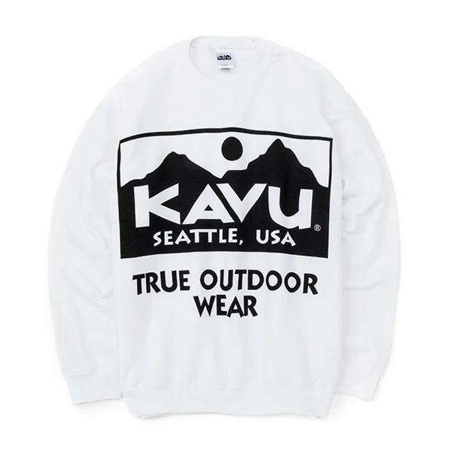 KAVU カブー ビッグロゴスウェット