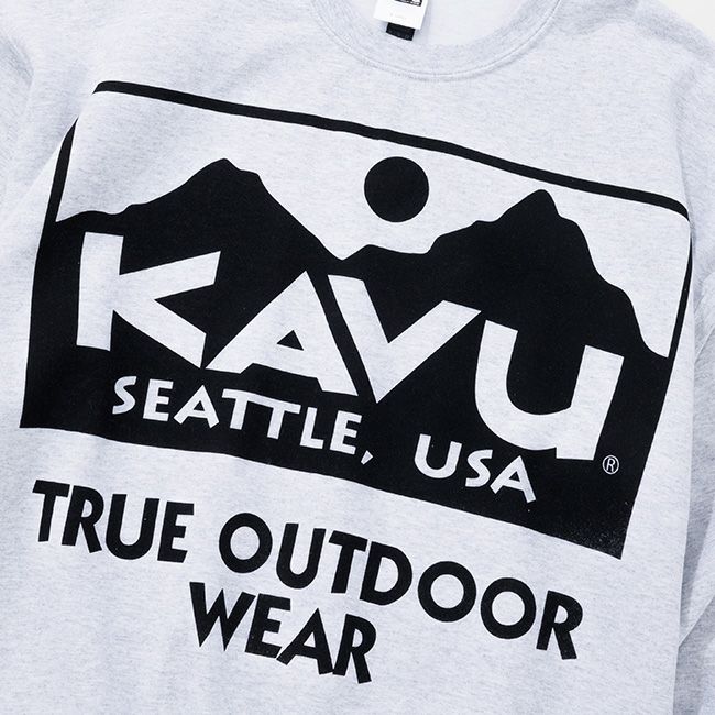 KAVU カブー ビッグロゴスウェット｜SUNDAY MOUNTAIN｜サンデーマウンテン