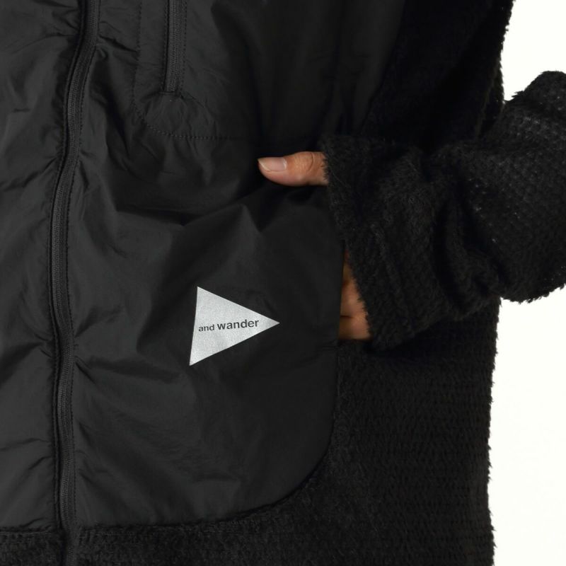 あるふぁ alpha direct hoodie 2 | and wander（アンドワンダー